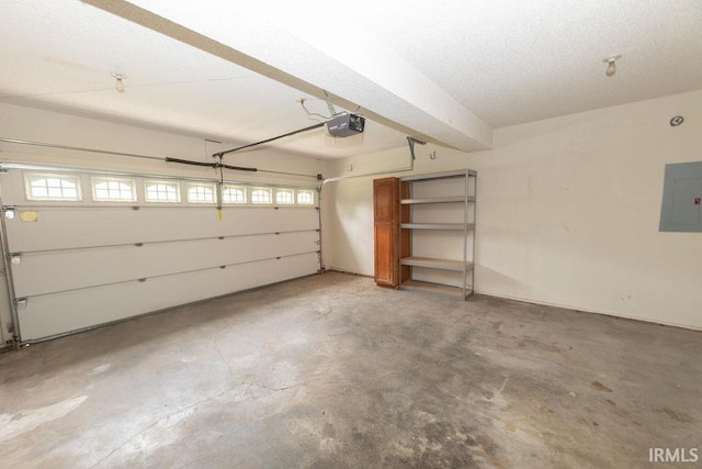 1005 S Carleton Ct, Bloomington, IN 47401 - garage with electric panel and a garage door opener