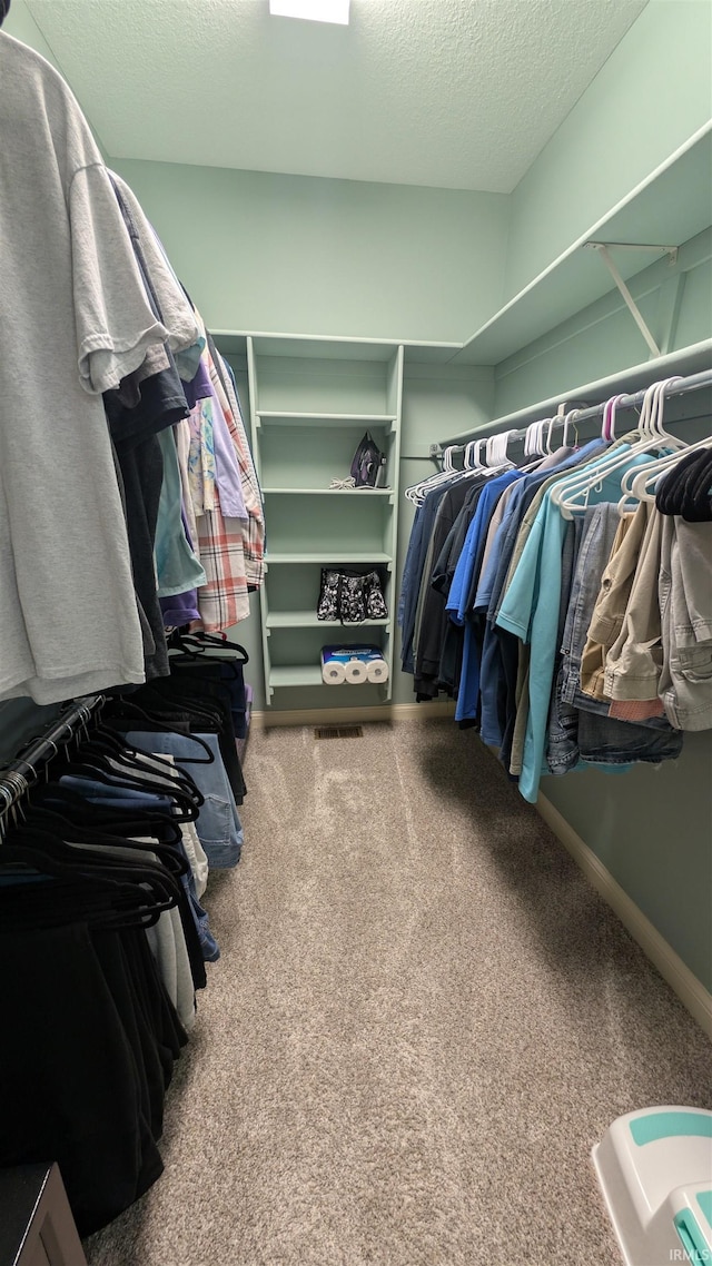 5728 Bell Tower Ln, Fort Wayne, IN 46815 - walk in closet featuring carpet floors