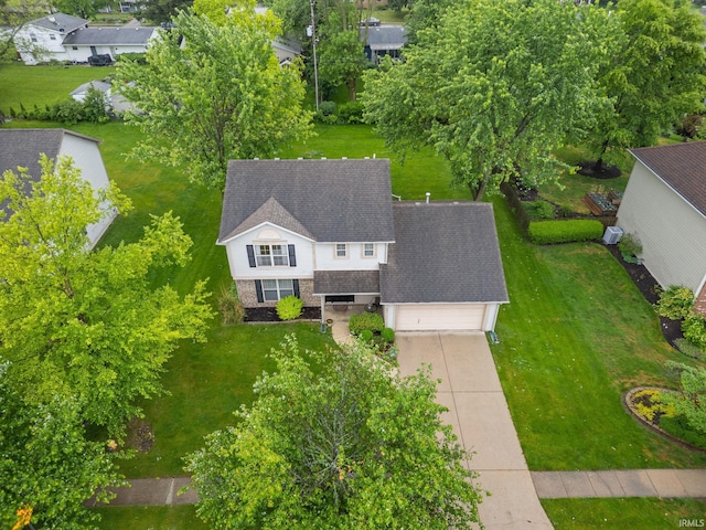 821 Lagrange St, West Lafayette, IN 47906 - view from above of property