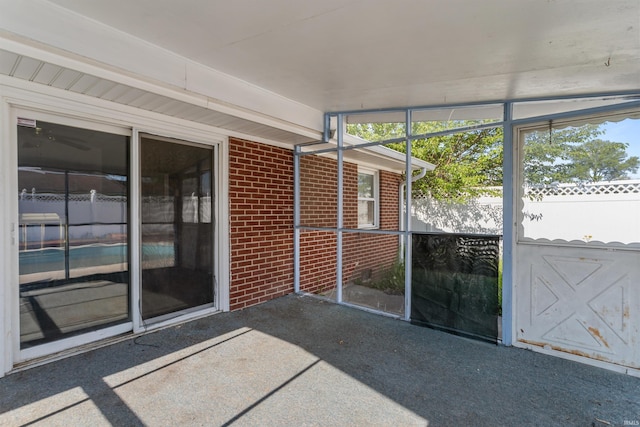 1725 W Saxon Dr, Marion, IN 46952 - view of unfurnished sunroom