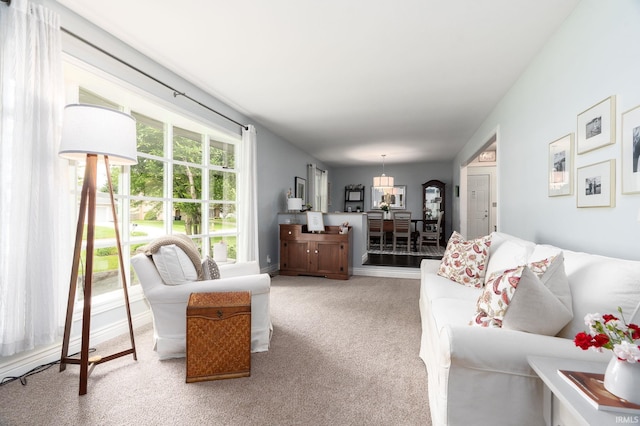 3599 Canterbury Dr, Lafayette, IN 47909 - view of carpeted living room