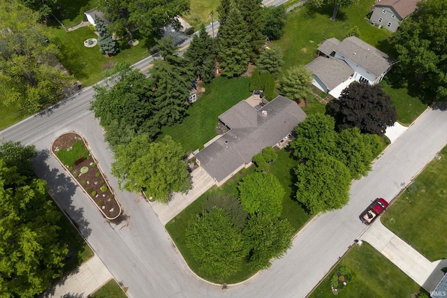 3599 Canterbury Dr, Lafayette, IN 47909 - bird's eye view