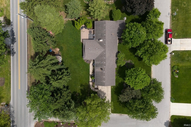 3599 Canterbury Dr, Lafayette, IN 47909 - bird's eye view
