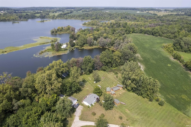 11029 E 350 S, Lagrange, IN 46761 - aerial view of property's location featuring a nearby body of water