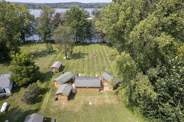 11029 E 350 S, Lagrange, IN 46761 - aerial overview of property's location featuring a nearby body of water