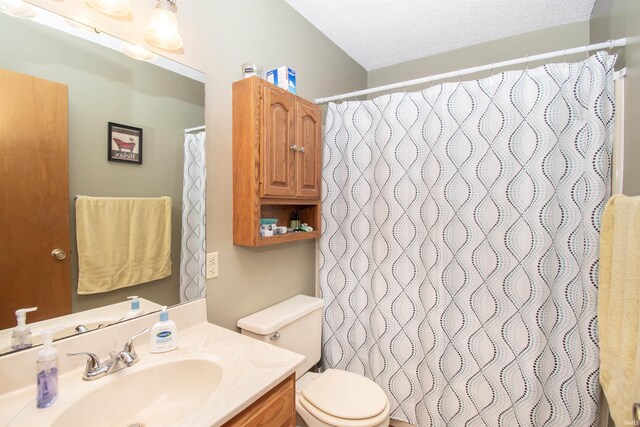 1220 N 290, Angola, IN 46703 - full bathroom featuring vanity, toilet, and a shower with shower curtain