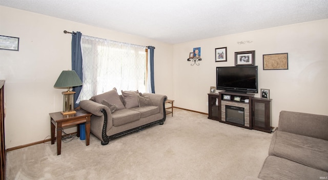 1220 N 290, Angola, IN 46703 - carpeted living area with baseboards