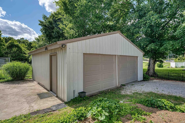 508 Polk St, Newburgh, IN 47630 - view of detached garage