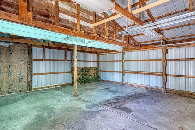 508 Polk St, Newburgh, IN 47630 - garage featuring metal wall