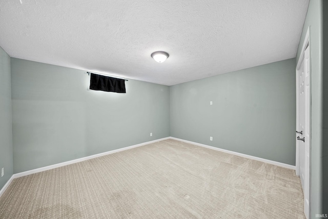 13849 Old Colony Dr, Granger, IN 46530 - unfurnished room with light carpet, baseboards, and a textured ceiling