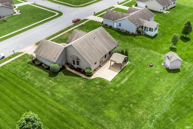 13849 Old Colony Dr, Granger, IN 46530 - view from above of property