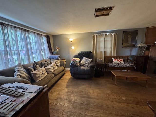 134 E Emerald St, Elkhart, IN 46514 - living area with hardwood / wood-style floors