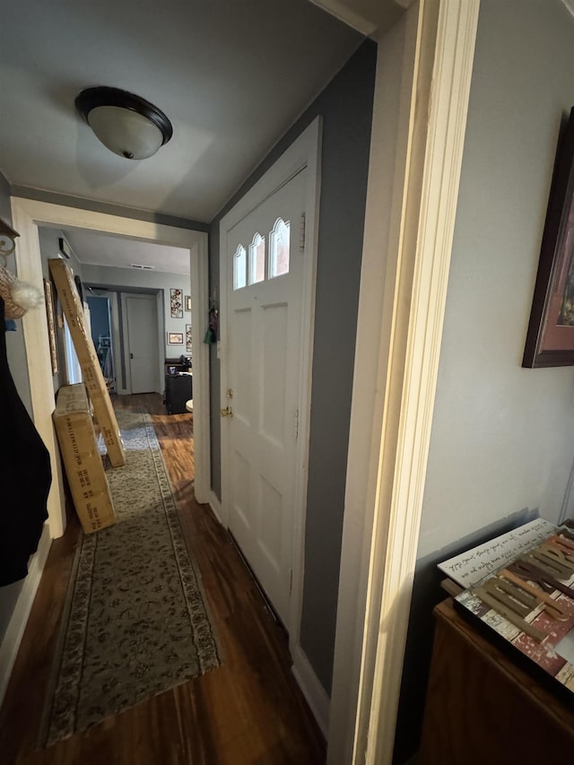 134 E Emerald St, Elkhart, IN 46514 - foyer with wood finished floors