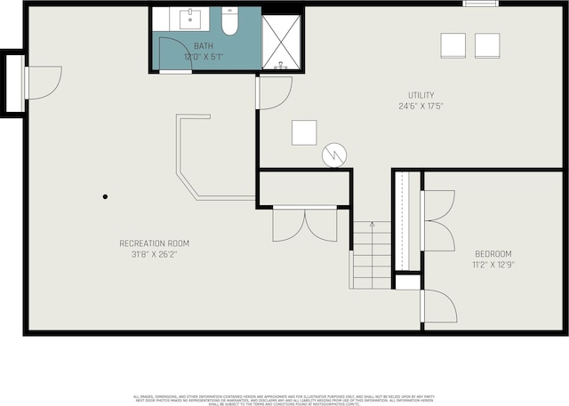 51178 Ashley Dr, Granger, IN 46530 - floor plan / room layout