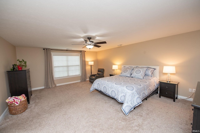 6118 Mackenzie Ct, West Lafayette, IN 47906 - bedroom with light carpet and baseboards
