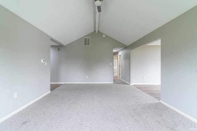 3827 Winter Raven Trl, Fort Wayne, IN 46818 - unfurnished room featuring carpet flooring, baseboards, and a ceiling fan