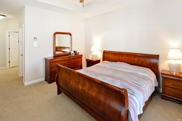1632 Solemar Dr, West Lafayette, IN 47906 - bedroom featuring light carpet and baseboards