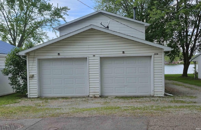 42 W Lakeside Dr, North Manchester, IN 46962 - view of detached garage