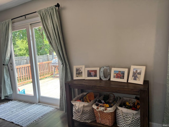 1264 W Greenbriar Dr, Washington, IN 47501 - detailed view of wood finished floors