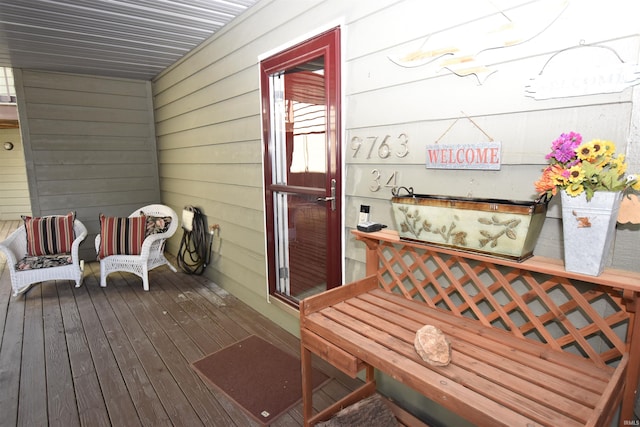 9763 S Harbour Pointe Dr Unit 34, Bloomington, IN 47401 - view of wooden deck