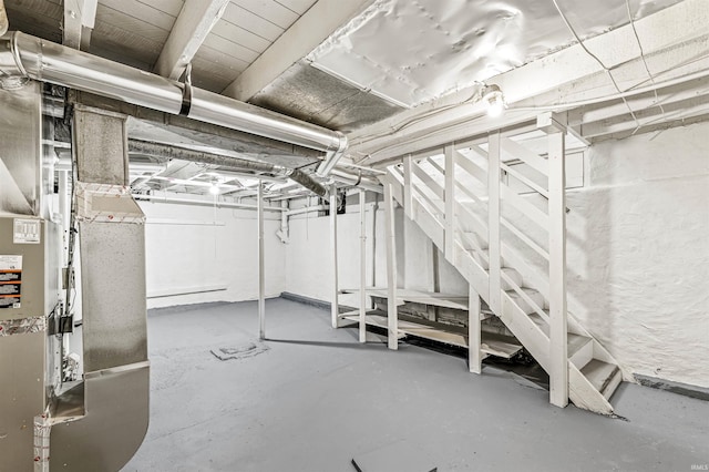 809 S Logan St, South Bend, IN 46615 - view of unfinished below grade area