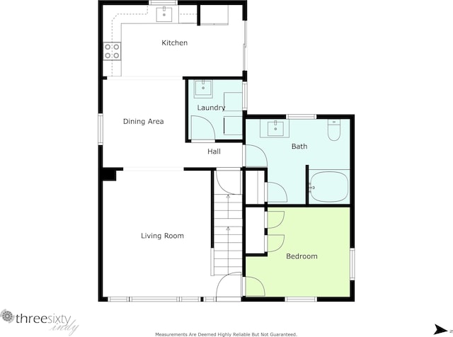 809 S Logan St, South Bend, IN 46615 - room layout