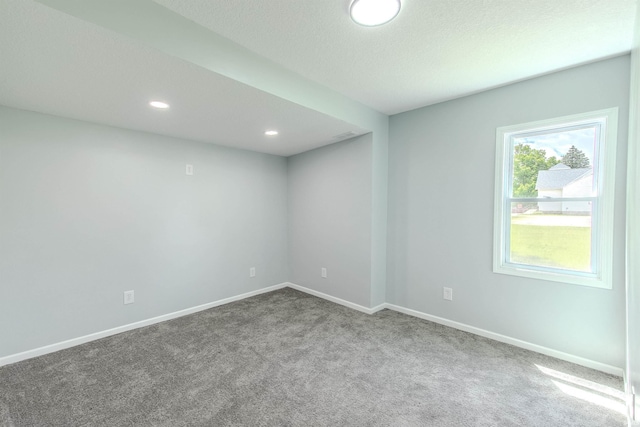 4280 S 1170 E, Lagrange, IN 46761 - carpeted empty room featuring baseboards and recessed lighting
