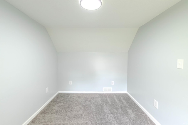 4280 S 1170 E, Lagrange, IN 46761 - additional living space with vaulted ceiling, carpet, and baseboards