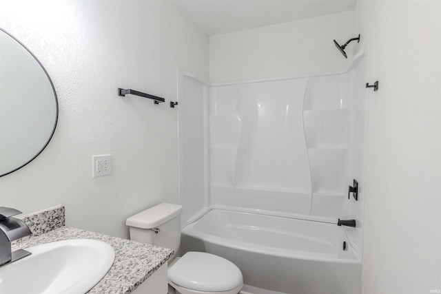 4280 S 1170 E, Lagrange, IN 46761 - bathroom featuring vanity, shower / washtub combination, and toilet