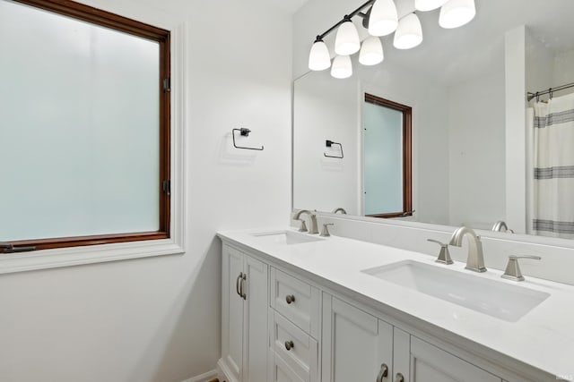 2814 Meadow Strm, Fort Wayne, IN 46825 - full bath with double vanity
