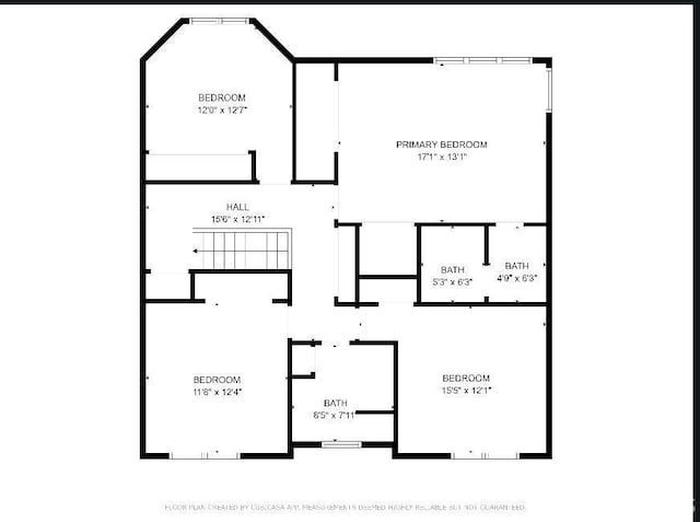 2814 Meadow Strm, Fort Wayne, IN 46825 - property floor plan