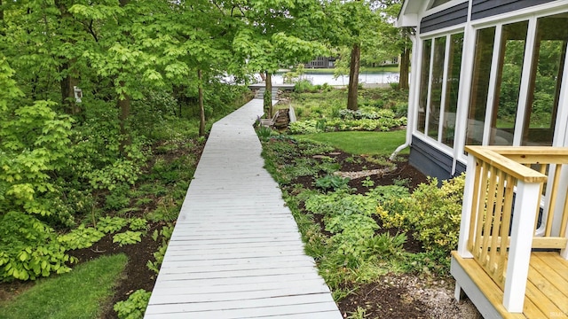 2814 Meadow Strm, Fort Wayne, IN 46825 - view of home's community featuring a water view