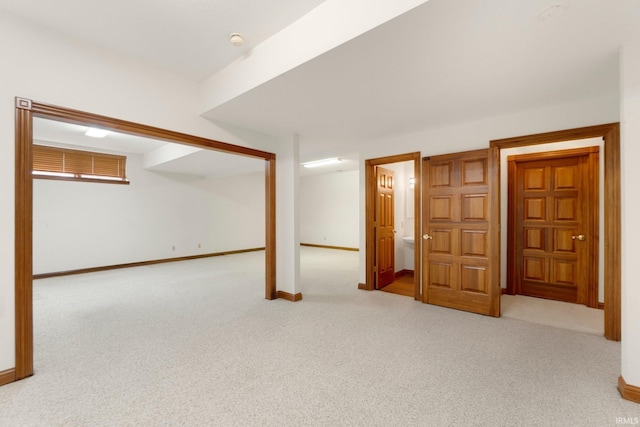 2519 Knightsbridge Dr, Fort Wayne, IN 46815 - finished below grade area featuring carpet and baseboards