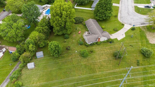 213 S Clark St, Auburn, IN 46706 - drone / aerial view