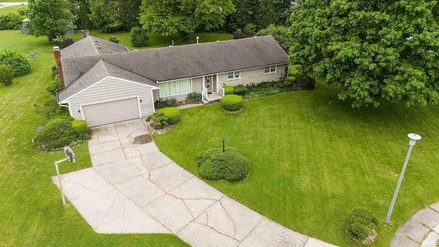 213 S Clark St, Auburn, IN 46706 - view from above of property