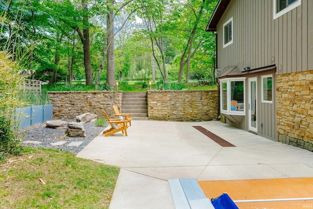 4691 E Inverness Woods Rd, Bloomington, IN 47401 - view of patio / terrace