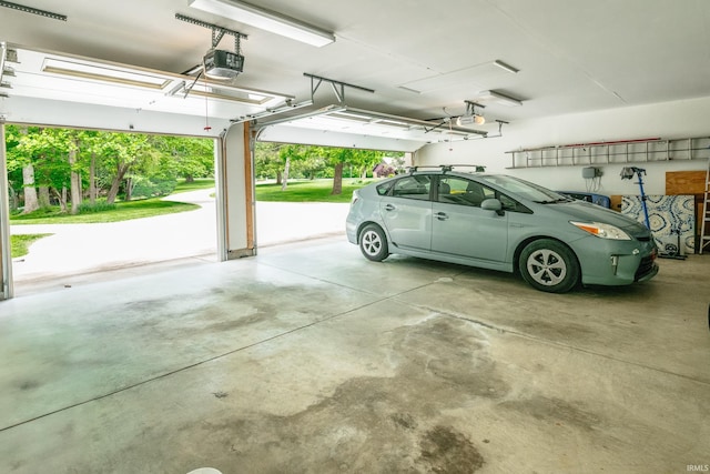 4691 E Inverness Woods Rd, Bloomington, IN 47401 - garage with a garage door opener