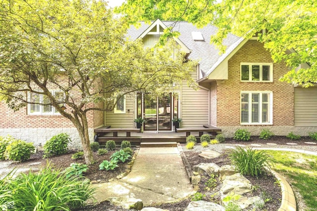 10919 Running Tide Ct, Indianapolis, IN 46236 - view of front of property with roof with shingles and brick siding