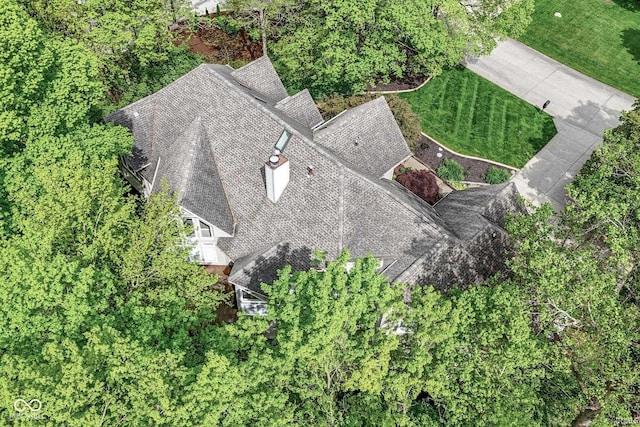 10919 Running Tide Ct, Indianapolis, IN 46236 - aerial view of property and surrounding area