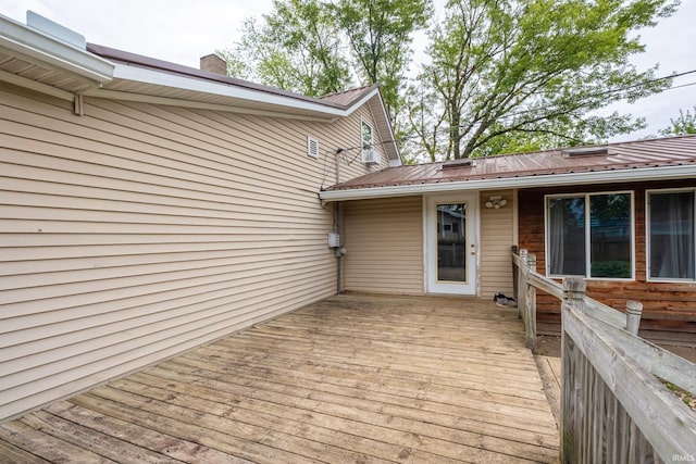 753 W Centennial St, Nappanee, IN 46550 - view of wooden terrace