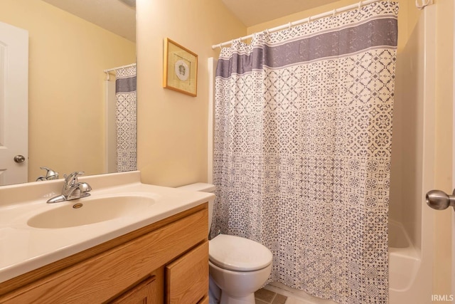 7203 W Capstone Cir, Bloomington, IN 47404 - full bathroom with vanity and toilet