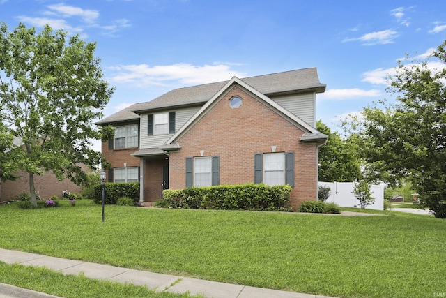 3746 Rolling Rock Dr, Evansville, IN 47711 - traditional home with brick siding