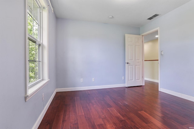 3746 Rolling Rock Dr, Evansville, IN 47711 - unfurnished room featuring dark wood-type flooring and baseboards