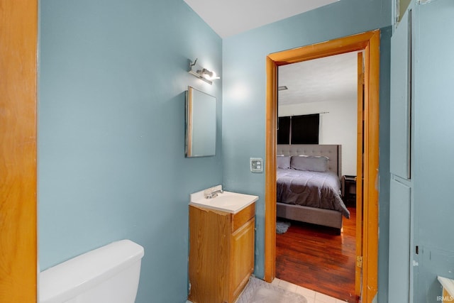 4893 Woodway Dr, Fort Wayne, IN 46835 - ensuite bathroom featuring vanity and toilet
