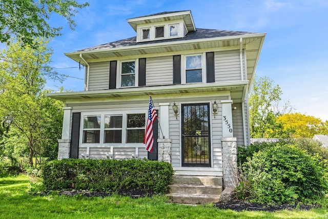 3550 Sandpoint Rd, Fort Wayne, IN 46809 - view of traditional style home