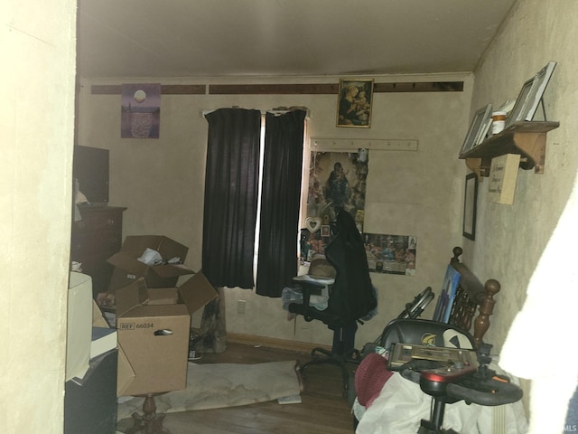 234 Alfred St, Elkhart, IN 46516 - bedroom with wood finished floors