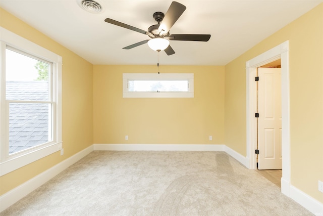 324 W Mishawaka Ave, Mishawaka, IN 46545 - empty room with carpet flooring and ceiling fan