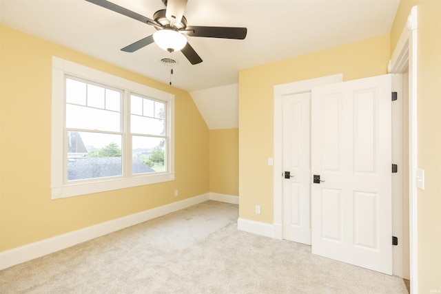 324 W Mishawaka Ave, Mishawaka, IN 46545 - bonus room with carpet, ceiling fan, and vaulted ceiling
