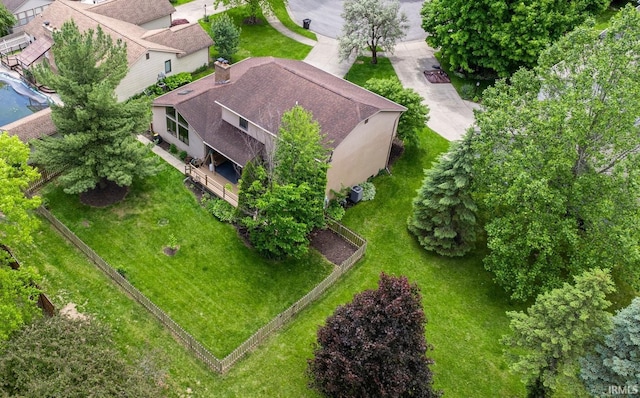 5318 Bedrock Ct, Fort Wayne, IN 46825 - aerial view of property and surrounding area