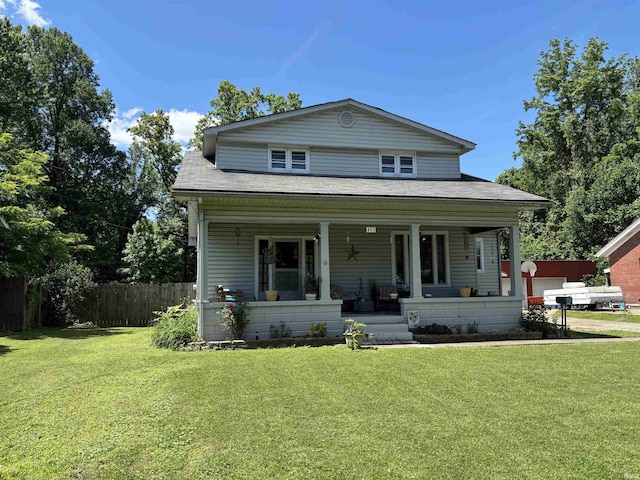 451 Miller Ave, Clarksville, IN 47129 - view of front of home with a porch and roof with shingles
